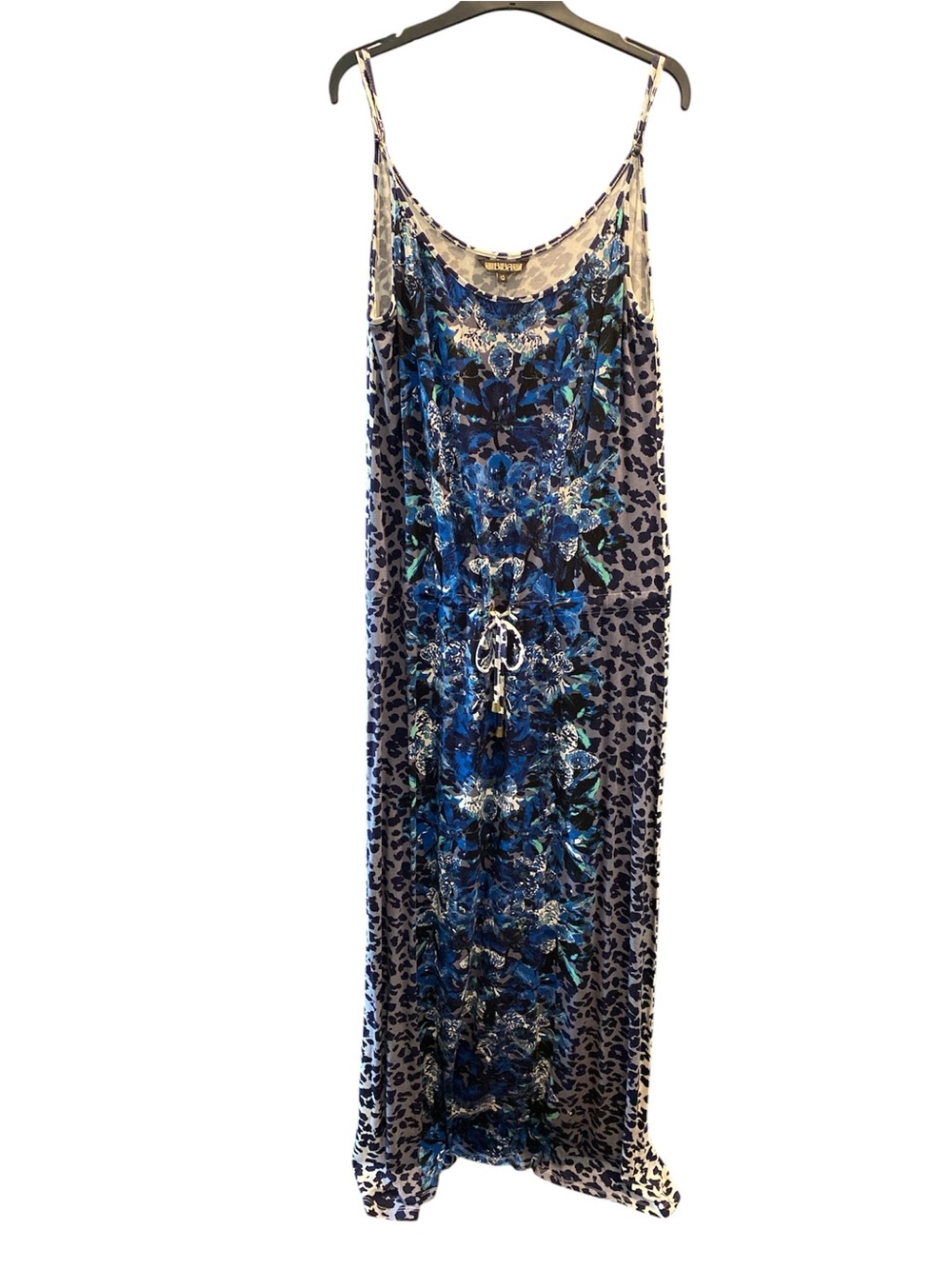Biba Leopard Print Maxi Dress Size 12